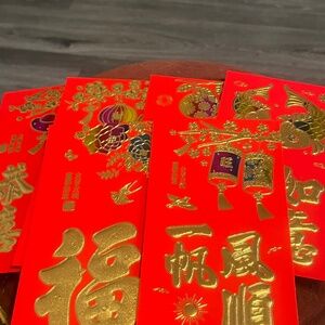 Lunar year money envelopes/6pcs.